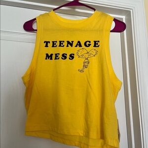 Nickelodeon “Teenage Mess” Crop Top
